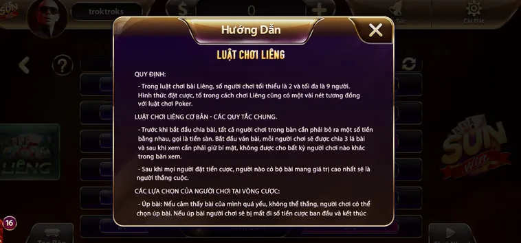 Liêng Tại SunWin Sân Chơi Đỉnh Cao Cho Mọi Bài Thủ Chuyên Nghiệp