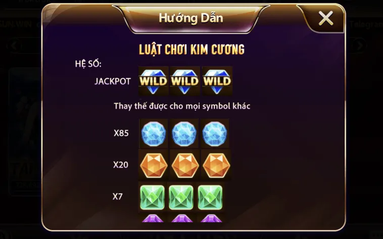 Minigame Kim Cương Tại SunWin Đẳng Cấp Sân Chơi Quay Số Đổi Thưởng Đỉnh Cao