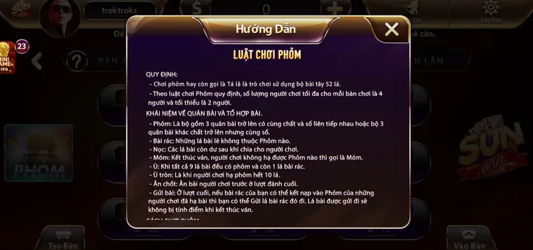Trải Nghiệm Đỉnh Cao Với Game Bài Phỏm Tại SunWin Siêu Hấp Dẫn