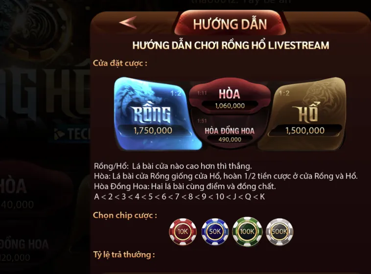 Rồng Hổ Livestream Tại SunWin Đấu Trường Đỉnh Cao Cho Các Cao Thủ