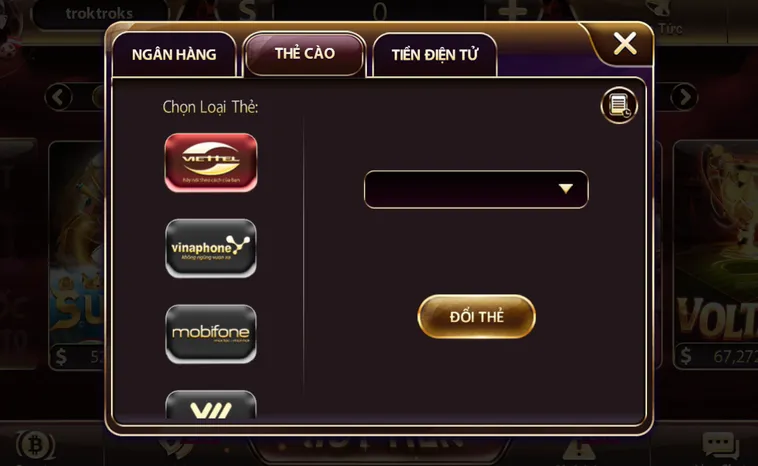 Rút tiền thẻ cào an toàn tiện lợi nhanh chóng.
