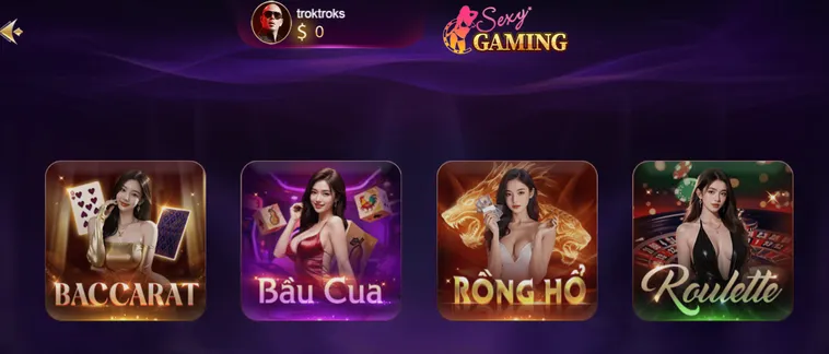 Trải Nghiệm Đỉnh Cao Sảnh Sexy Gaming Livestream Tại SunWin Với Dealer Nóng Bỏng