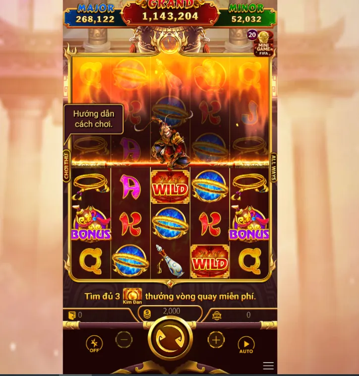 Khám Phá Nổ Hũ Tây Du Thần Khí Tại SunWin Với Jackpot Siêu Khủng